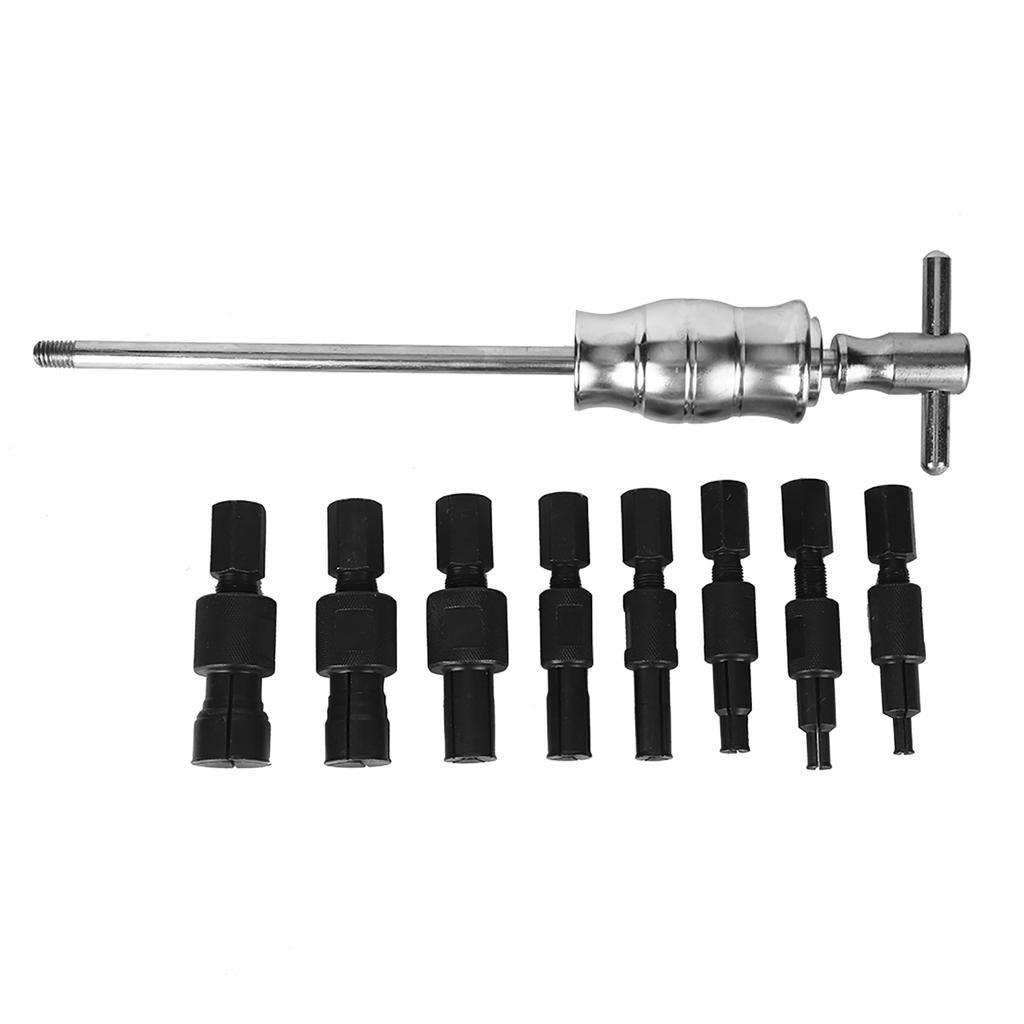 9pcs Set Blind Hole Slide Hammer Pilot Bearing Puller Internal Extractor Removal Kit