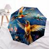 1pc Whimsical Dance of Hummingbirds Automatic Opening and Closing Folding - A Good Choice for Gifts, Fashionable and Convenient Umbrella With Cut