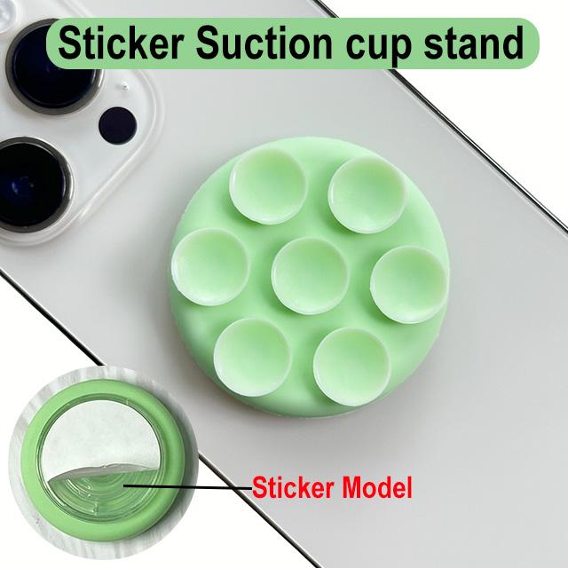 Grippopso Silicone Suction Cup Wall Stand Cellphone Holder Mount Tok Socket Suction Mobile Phone Case Holder Phone Accessorie