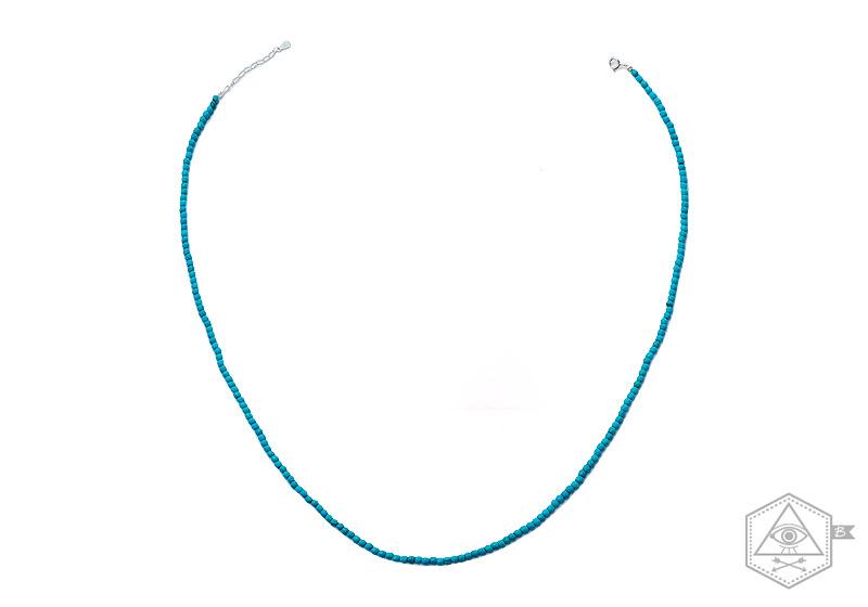 Bebello [Bs-397] 925 Silver Turquoise Layered Necklace