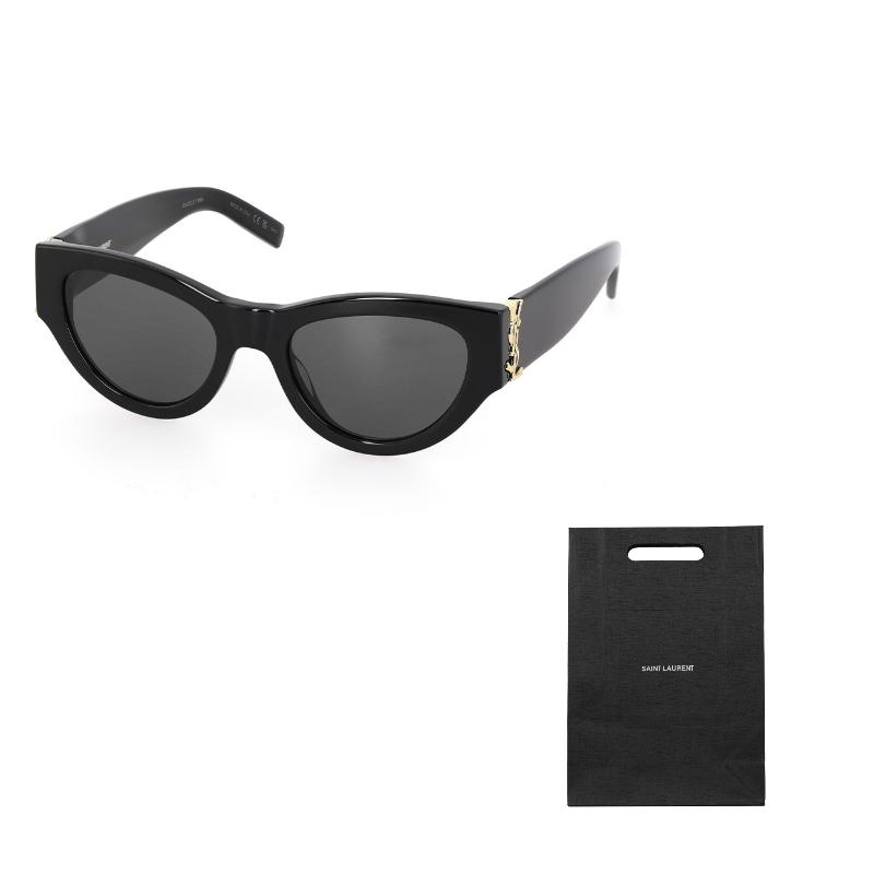 Saint Laurent Cat Eye Irregular Sunglasses Men sunglasses 671762Y99011000