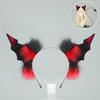 Dark Halloween Headgear Comic-Con Devil Horn Devil Tail cos Props Devil Bat Beast Ear Headband