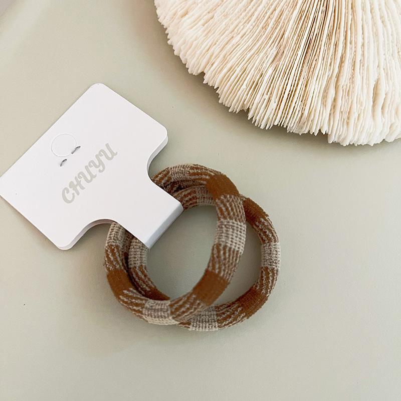 Korean Minimalist Hair Rope: Easy-to-Use Rubber Band for High Ponytails and Hair Accessories