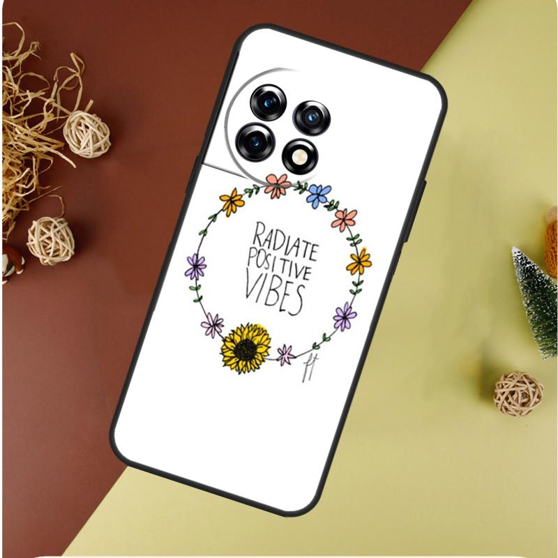 Summer Daisy Sunflower Floral For OnePlus Nord CE 4 3 2 Lite N20 N30 9 10 Pro 8T 9RT 10T 10R 13R 12R 11 12 13 Phone Case