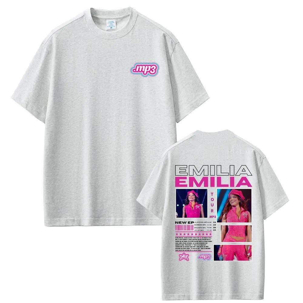 Famous Emilia Mernes Fashion Album Global Tour Mercah Tshirt Men Women Loose Cotton Comfortable Tee Loose Casual Oversized Top