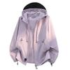Couples Mountain Sunscreen Clothing Summer New Ice Silk Light Outdoor UV Protection Men's and Women's Skin Clothing Breathable Jacket