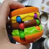 Hamburger French fries Magic Rotating Beans Puzzle Mind Challenge Games IQ Brain Teaser Stress Relieving Toys Unique Gifts