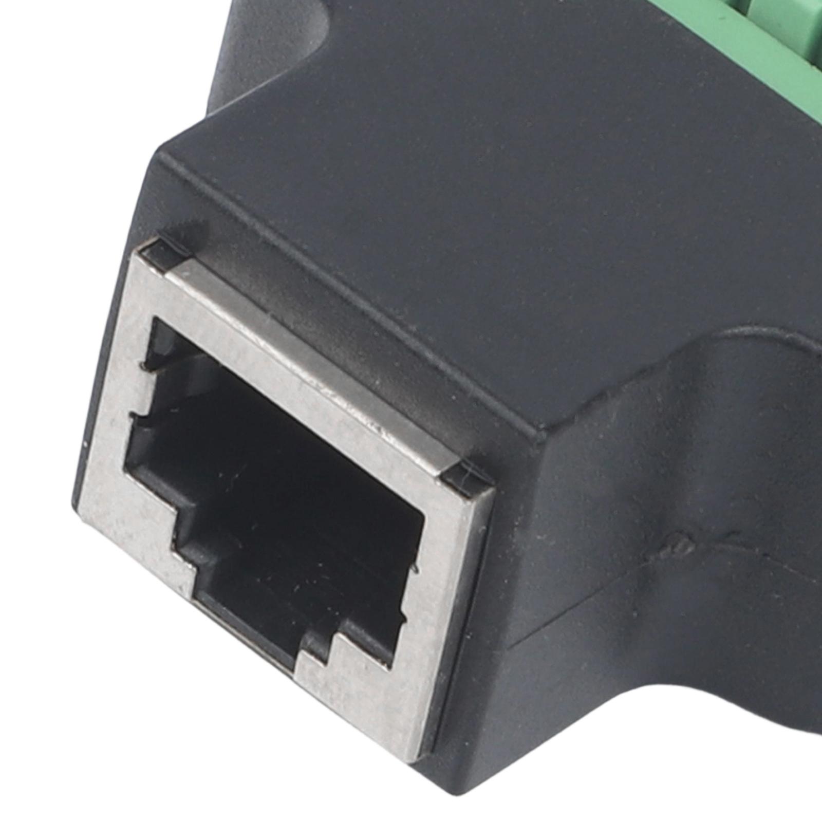 

35*37*17mm 8 Pin Connector 8 Pin Screw Terminal Adapter Modular Adapter EIA TIA 568B Compliant Lightweight Construction China Mainland