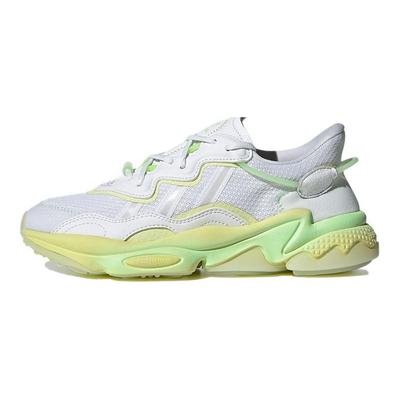 נעלי סניקרס לנשים Ozweego לבן גוון צהוב נעליים-לבן GX2726