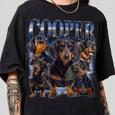 26 Custom Bootleg Rap Dog T-Shirt – Personalized Classic Tee for Pet Lovers Unisex T-Shirt