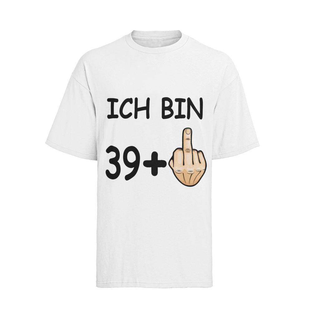 

Ich bin +30 +40 Lustig Geburtstag 39 jahre Party Feiern Oversize T-Shirt Damen 2XL