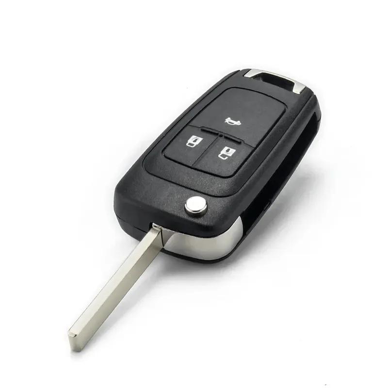 KEYYOU 2/3/4 Buttons Remote Car Flip Folding Key Shell Case For Opel Vauxhall Insignia Astra J Zafira C Mokka Replacement Cover