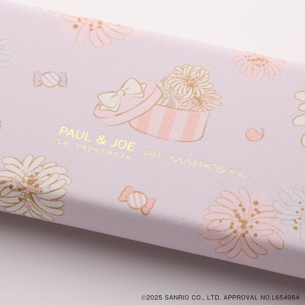 Marks Slim Glasses Case, Paul & Joe X My Melody, Purple, PAJ-GS15-PL