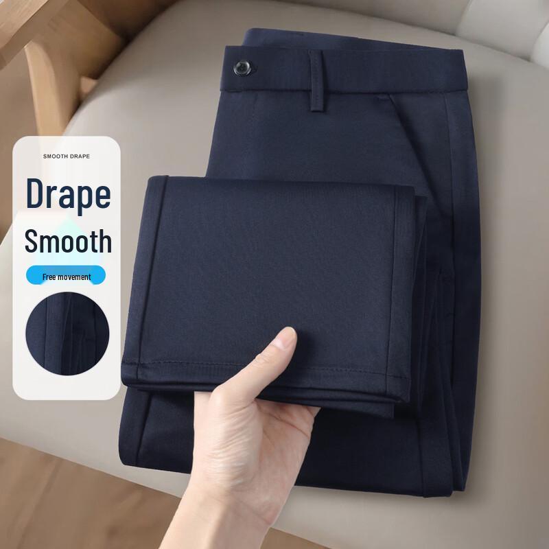 

SNOWFLYING Men s Straight Fit Stretch Casual Pants 35