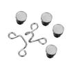 Metal Tighten Waist Brooches Buckle Pins Waist Clip Adjustable Snap Button For Pants Detachable Clothing Accessories