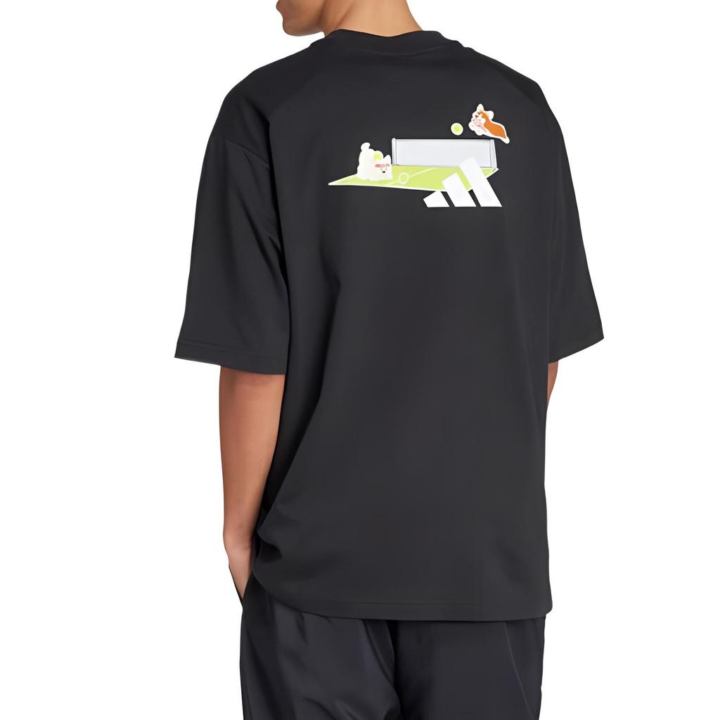 adidas SS25 T Shirt Unisex Black JZ3263