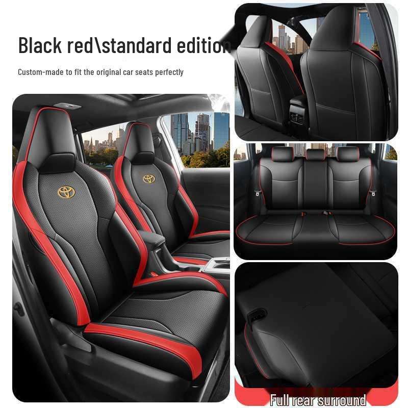 Universal All-Season Leather Seat Covers for 2026 Toyota RAV4