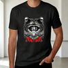 Motorcycle Helmet Graphic Tshirt for Unisex Unisex Casual Cotton Short Sleeve Tee Top Racing Skull Print Tshirt Streetwear Fashion