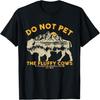 Klappa Inte De Fluffiga Korna Yellowstone Bison National Park T-shirt