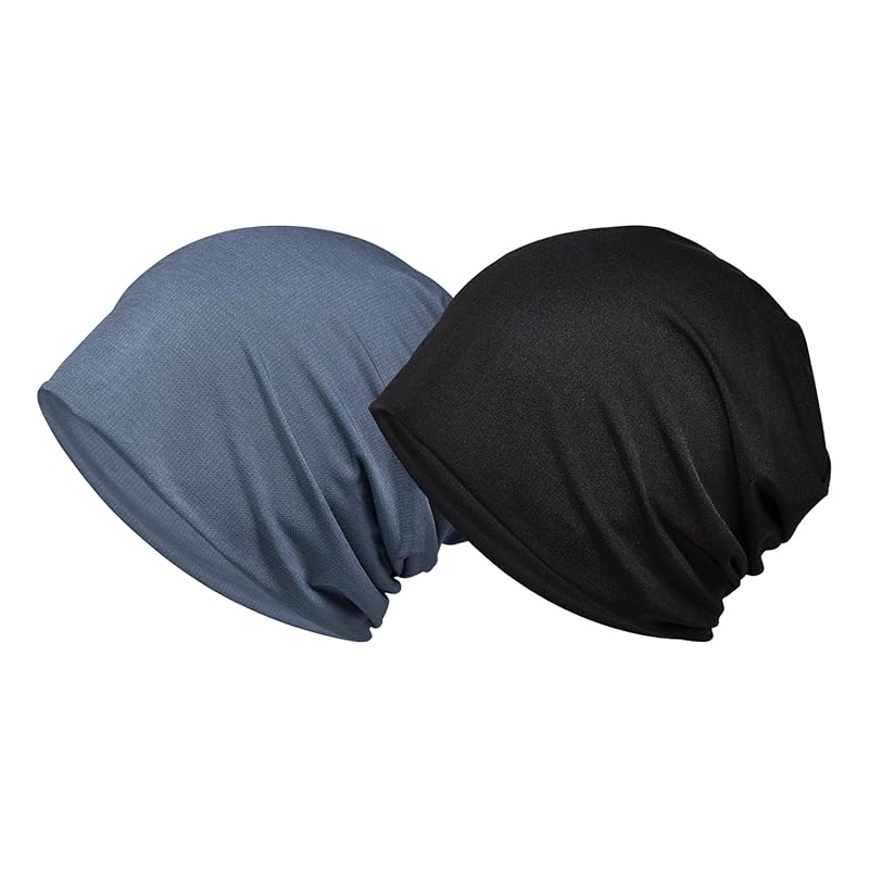 

[Pawinpaw] knit hat men s summer knit cap For spring, summer, and autumn [cool material, ventilation, sweat absorption, quick drying, small face