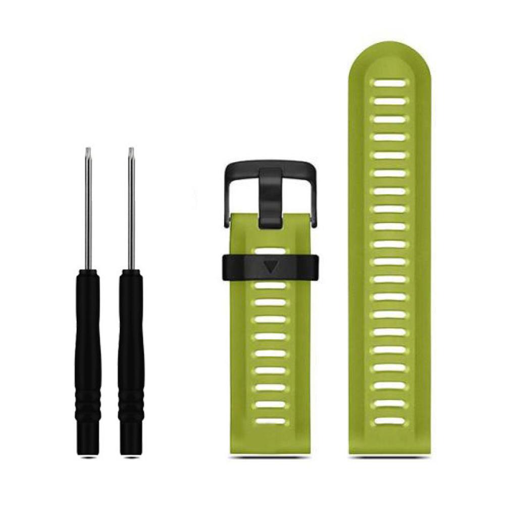 Nouvelle mode 26 mm Largeur Sports de plein air Bracelet de montre en silicone de remplacement bracelte montre pour Garmin Fenix 3 HR bracelet de montre