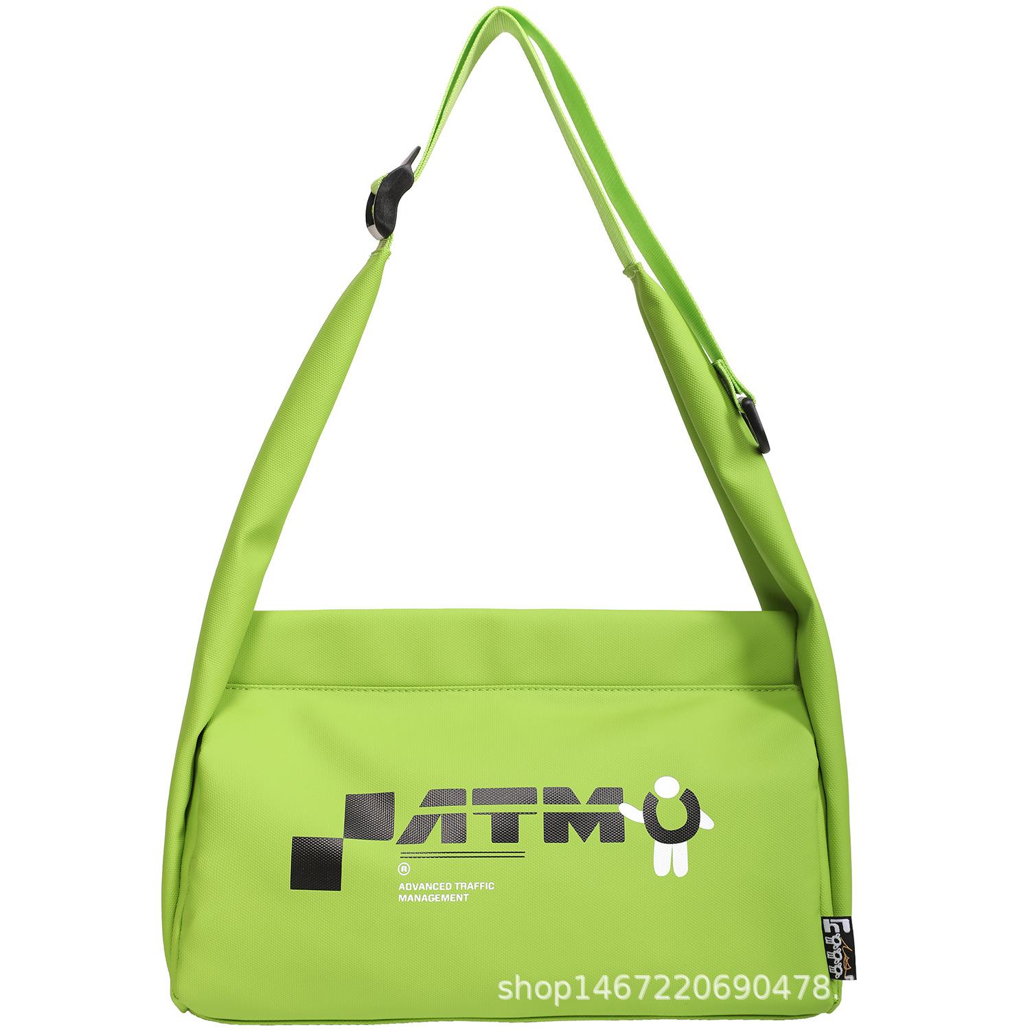

Four Seasons Women s Sports Wind Crossbody Bag Trendy Brand Stylish Waterproof Dumpling Bag Large Capacity Portable Tote Shoulder Bag зелений