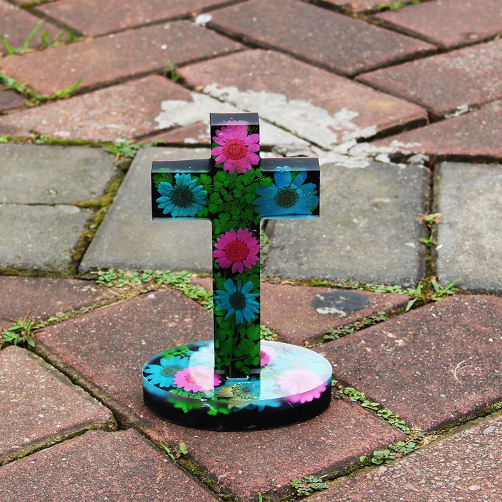 Quality Silicone Cross Molds Crafting Moulds Religious Thmem Moulds Jewelry Making Molds for Home Decors Art Project