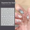 3D Waterproof Hollow Star Nail Stickers for Sweet & Cool Style