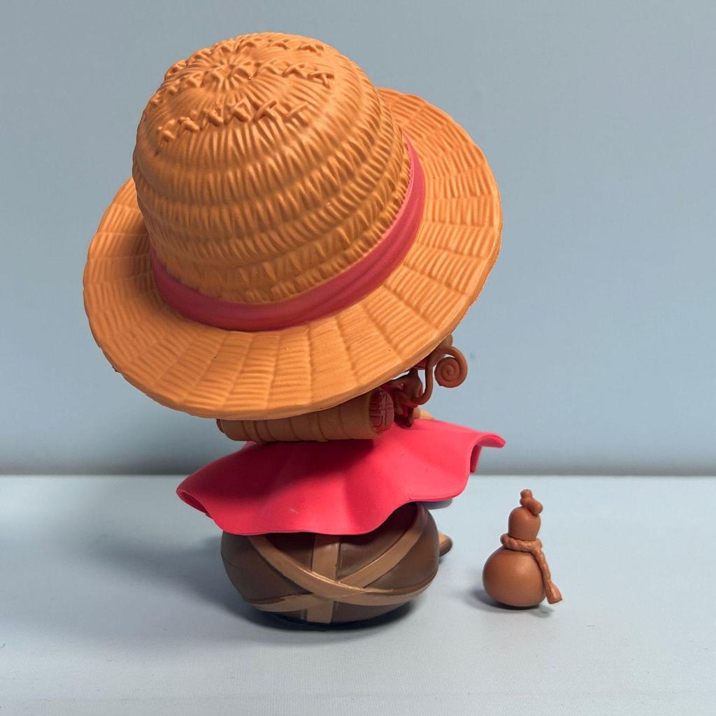 Straw Hat Luffy & Zoro Pink Sitting Pose Trendy Toy Figure - Boxed Car Ornament