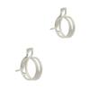 2Pcs Radiator Hose Clamps 11516234 For Regal Verano Lacrosse Enclave Terrain HHR
