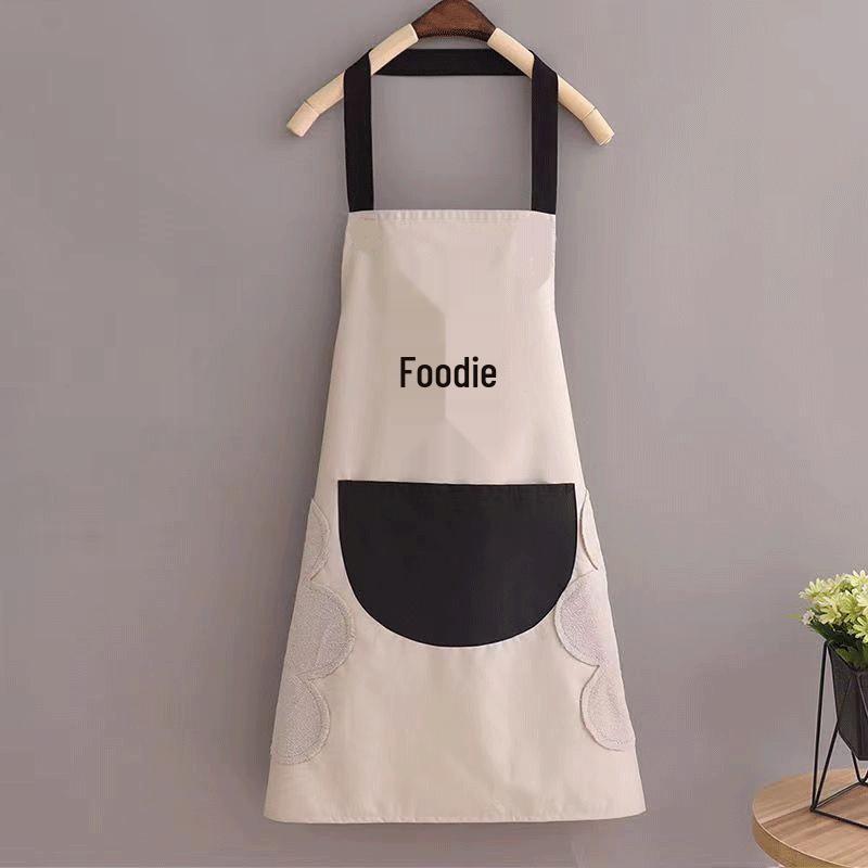 Waterproof Adult Half Apron - Oil-Proof, Dirty-Resistant, Wipable Kitchen Bib