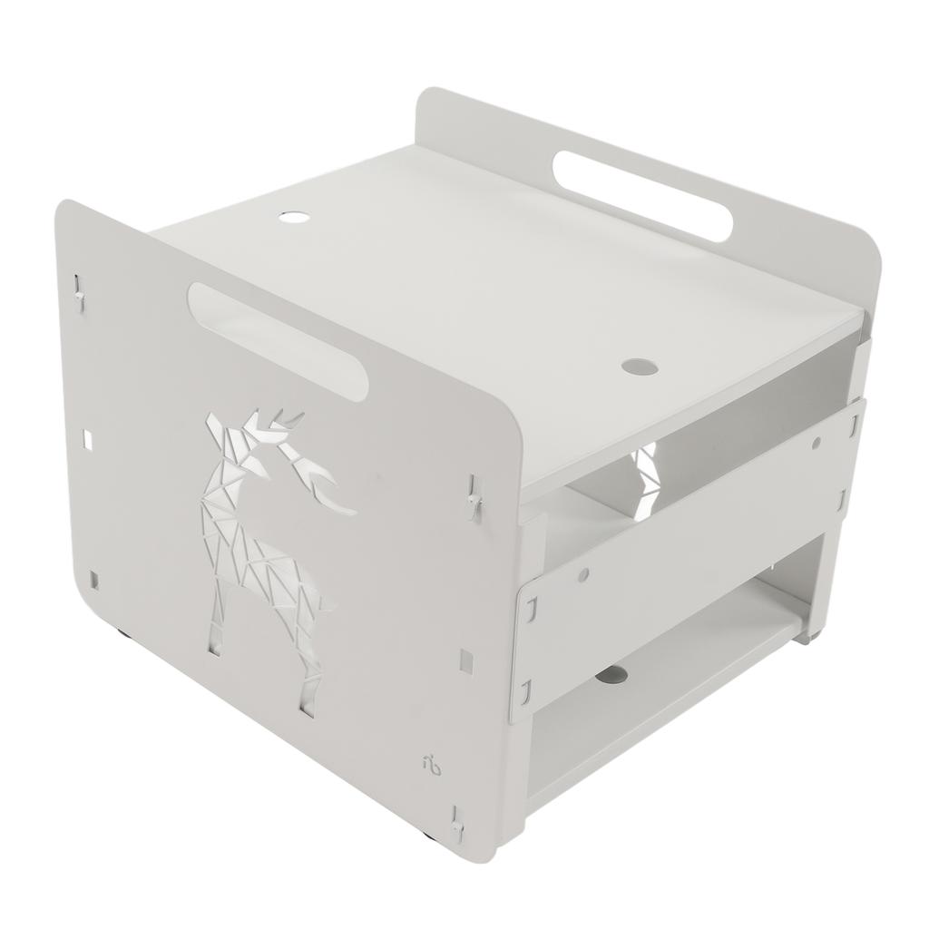 Desktop Bookshelf Detachable Deer Design Strong Bearing Capacity Customized Height Desk Book