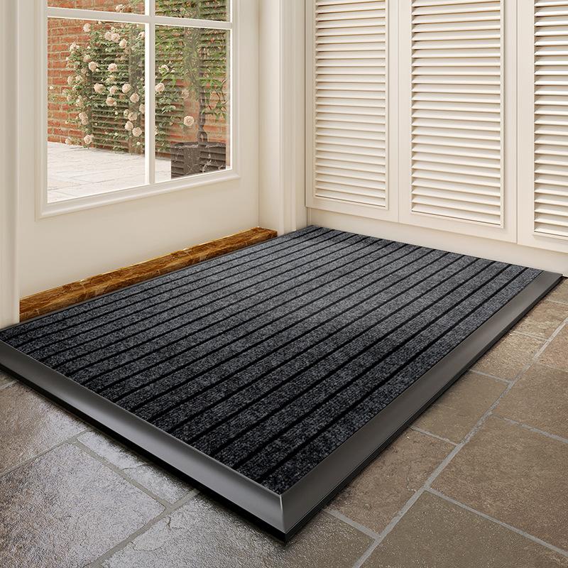 Thickened Entrance Door Floor Mat At The Gate, Household Outdoor Non-Slip Entry Carpet, Dirt-Resistant Door Mat, Stepping Foot Mat