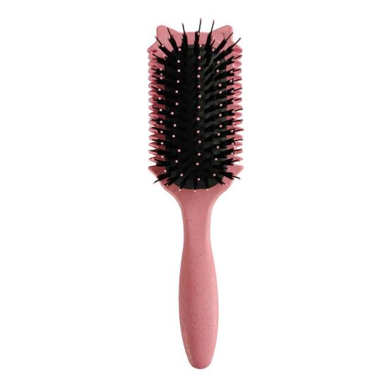 Cat Ear Curl Defining Brush Scalp Massage Reduces Frizz Anti-static Hair Comb Portable Men Women Hair Volumizing Detangling Bristles Brush