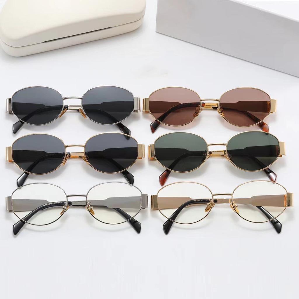 Vintage Round Sunglasses for Women Men Circular Sun Glasses Female Oval Eyewear for Male Female Eyeglasses
