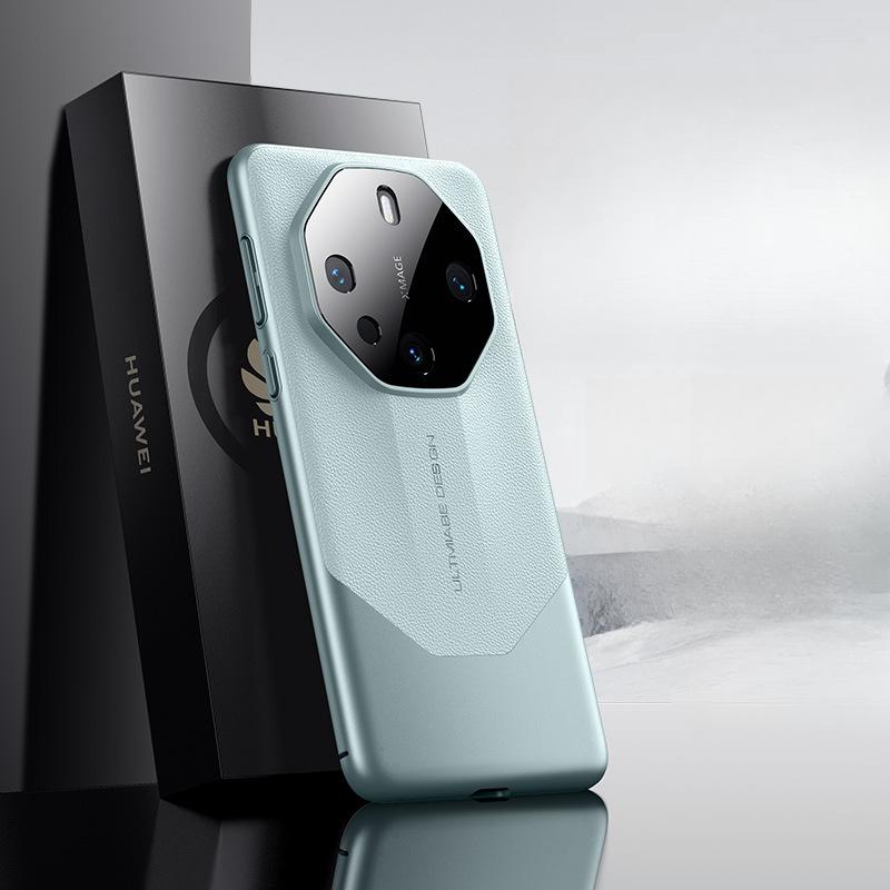 

Huawei Mate60 Phone Case Lens Full Package 60pro/m60 Anti-drop Business Leather Case Huawei Mate 60