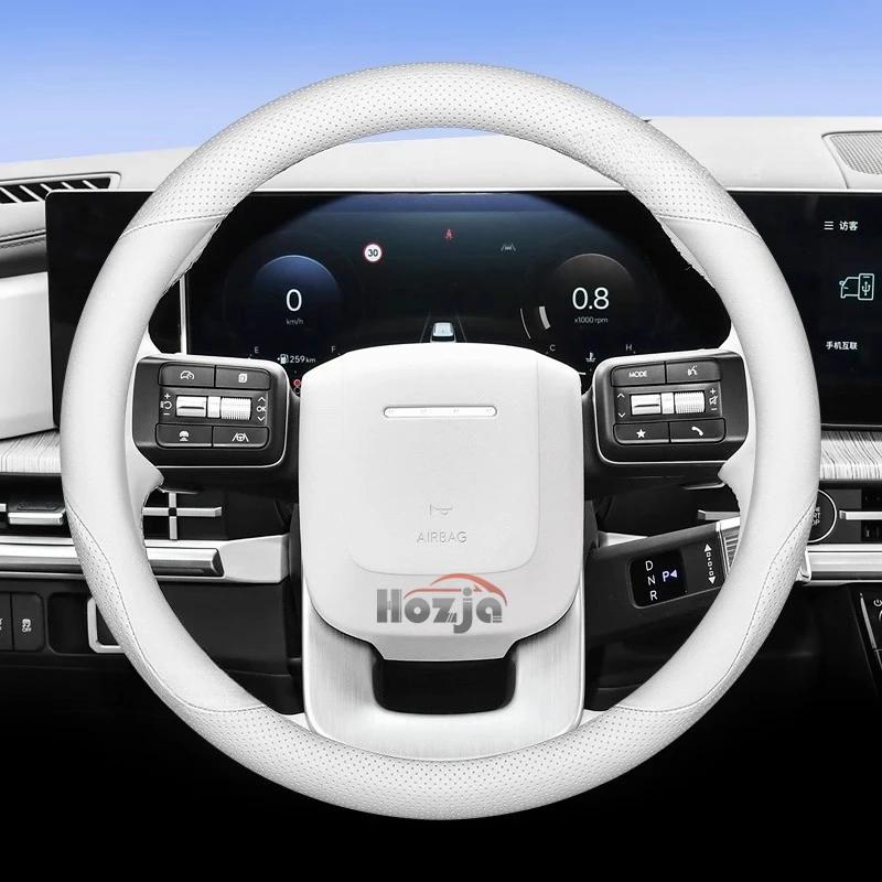 Leder Auto Lenkradbezug für Hyundai I30 Tucson Ioniq N Grand I10 Elantra I30n I20 Ix35 Palisade Ix20 Kona Santa fe