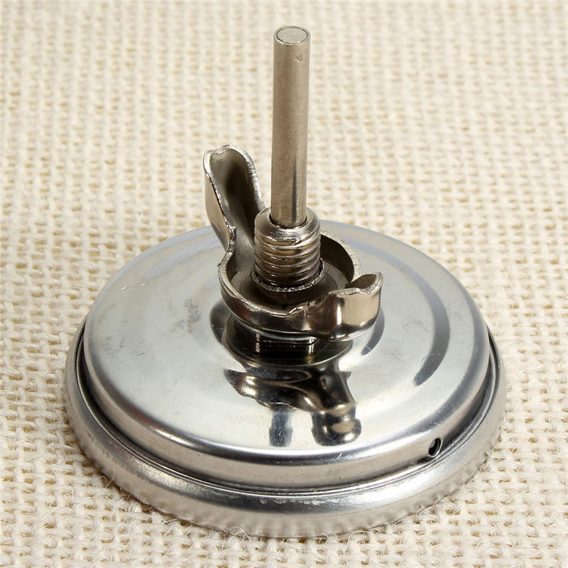 52mm 100℃-1000℃ Küchen-Kochthermometer Fleisch Lebensmittel Temperaturmessgerät für Ofen BBQ Grill mit Sonde Hitze Barbecue