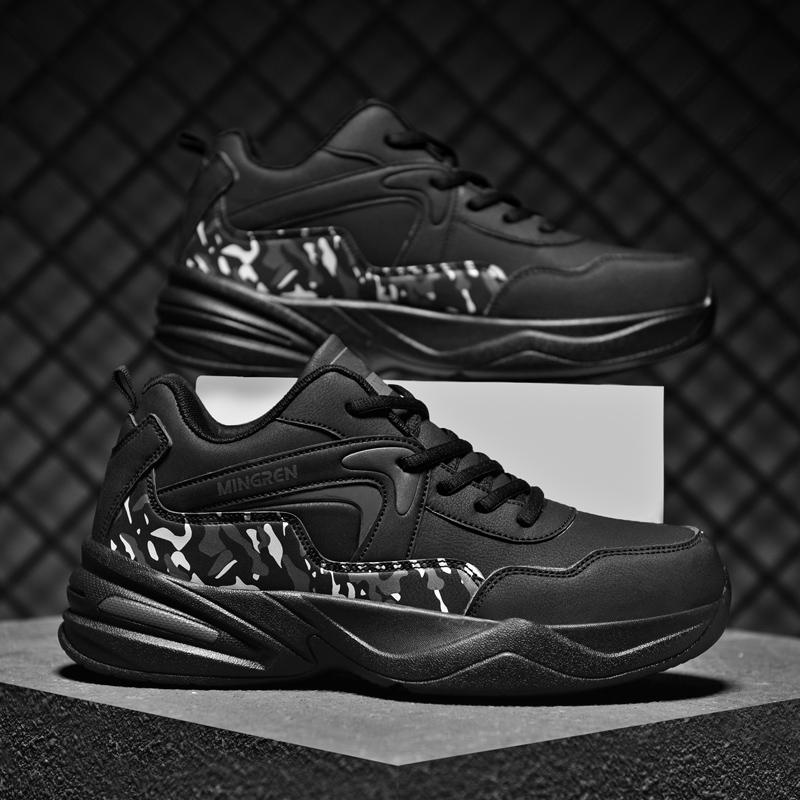 Men Cotton Shoes High Top Casual Snow Boots Waterproof Warm Winter Shoes Men Hiking Boots Outdoor Mountain Climbing Sneaker Man