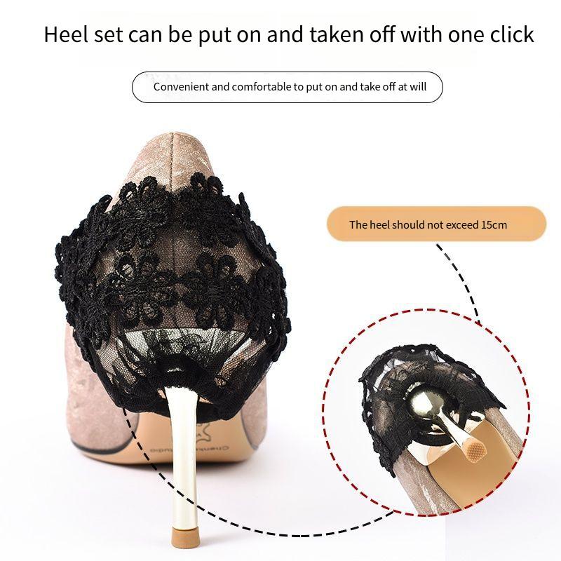1Pair Lace Women Shoelaces for Heels Ankle Shoes Belt Holding Bundle Shoelace Anti-drop Elastic Laces Shoe Accessories