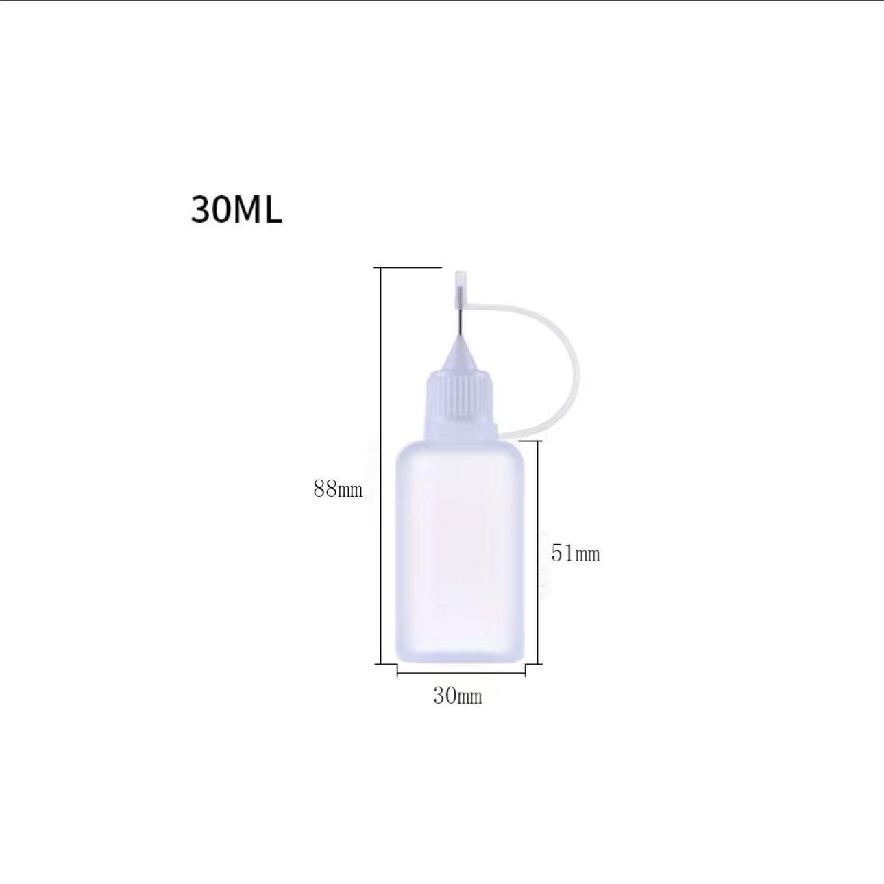 

30ml Black Lightproof Bottle for Tattoo Ink, Vape Juice, 10-30ml Needle Dropper for Tattoo Ink Cream, Vape Juice, Nail Polish Remover