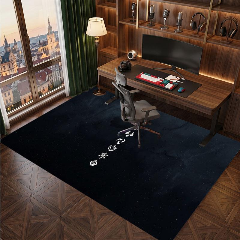 Genshin Impact Rug Soft Thick Non Slip Floor Carpet for Bedroom Living Room Home Decor