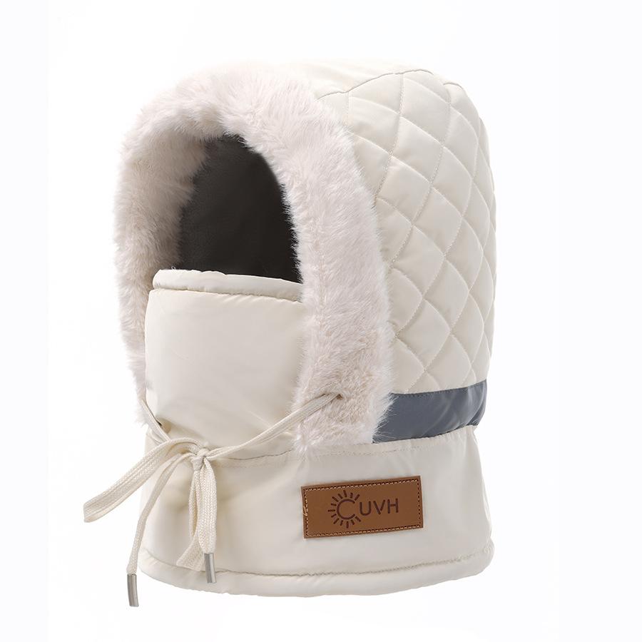 Korean Version Winter Hat Cycling Windproof And Cold Proof Lei Feng Hat Warm Scarf Face Mask Integrated Ear Protection Hood