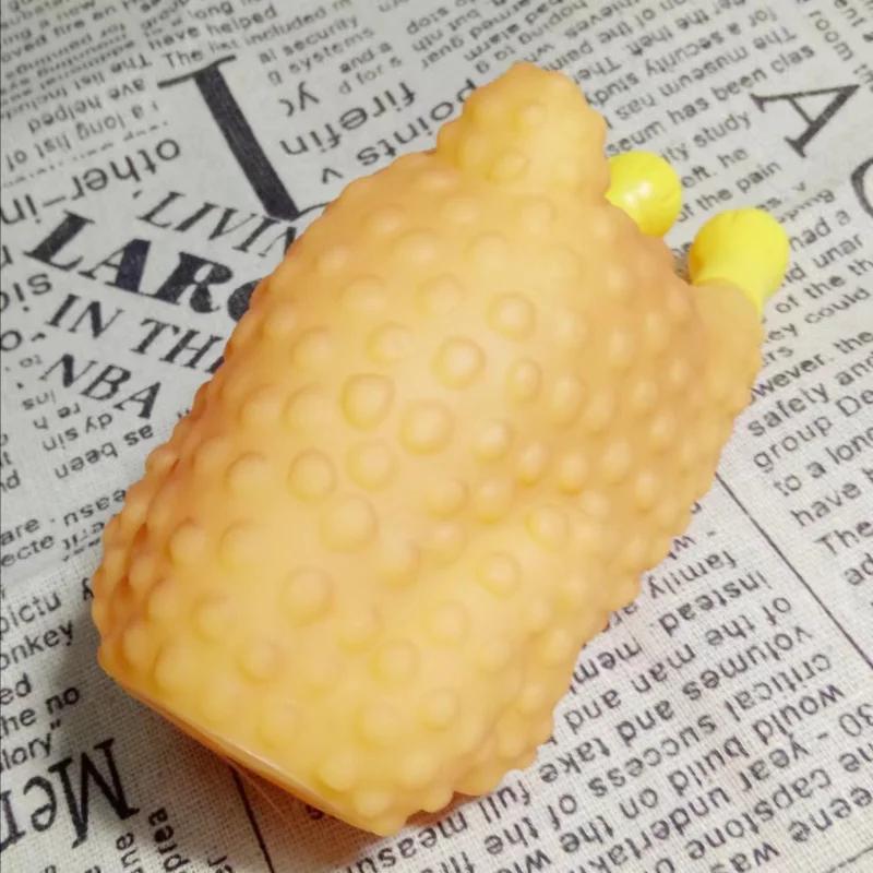 Cute Funny Plastic Screaming Chicken Big / Puppy Interactive Chewing Roast Chicken Dog Toy Cleaning Teeth Small Pet Squeaker Toy