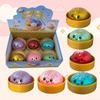 Simulation Dumpling Squeezable Toys Squishy Colorful Glitter Anti Stress Stress-relieving Toy