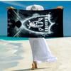 Rai-ders Football Legacy Beach Towel, Super Soft Microfiber, Gift for Her/Him, Birthday, for Pool, Beach, Travel, Home Decor Fan gifts