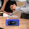 SI4732 0.5-108mhz Portable Radio LSB USB AM FM Pocket Mini Radio 1.9" IPS Screen HF SW MW VHF ESP32 Radio Receiver with Antenna