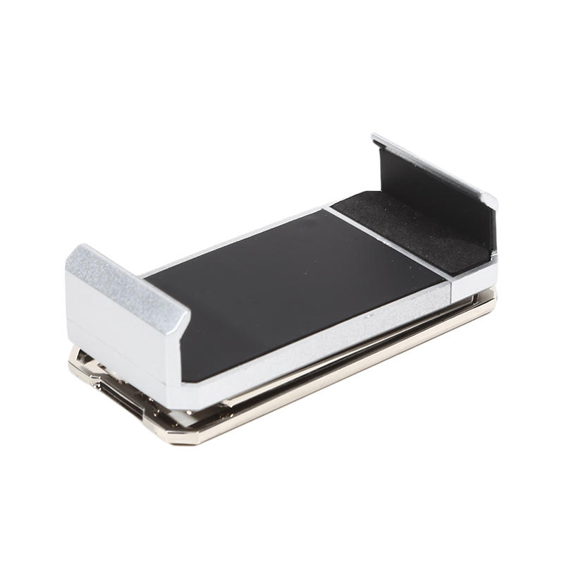 Ultratenký skládací přenosný stojánek na telefon a tablet Univerzální klipsový držák s nastavitelným úchopem pro hands-free sledování