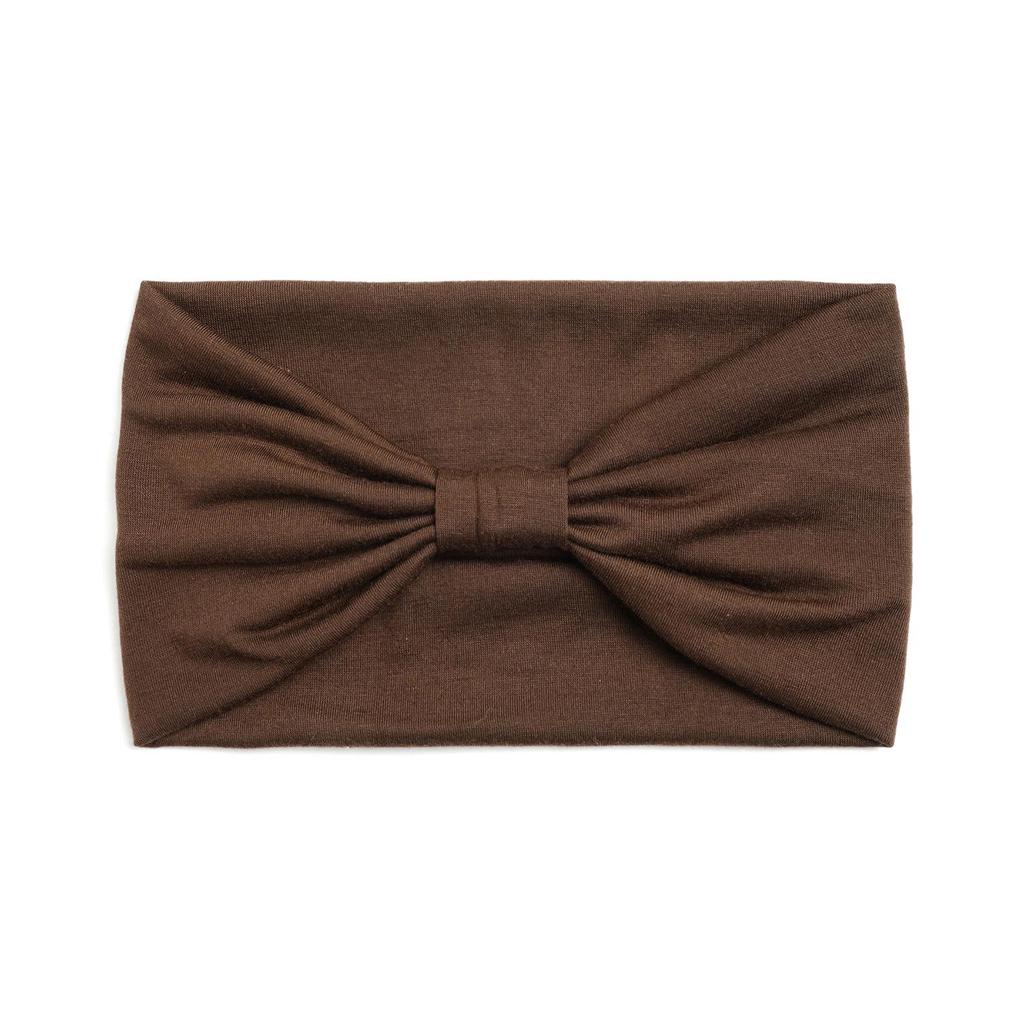 Stretchy Solid Color Sports Headband - Sweat-Absorbing Yoga & Running Hairband