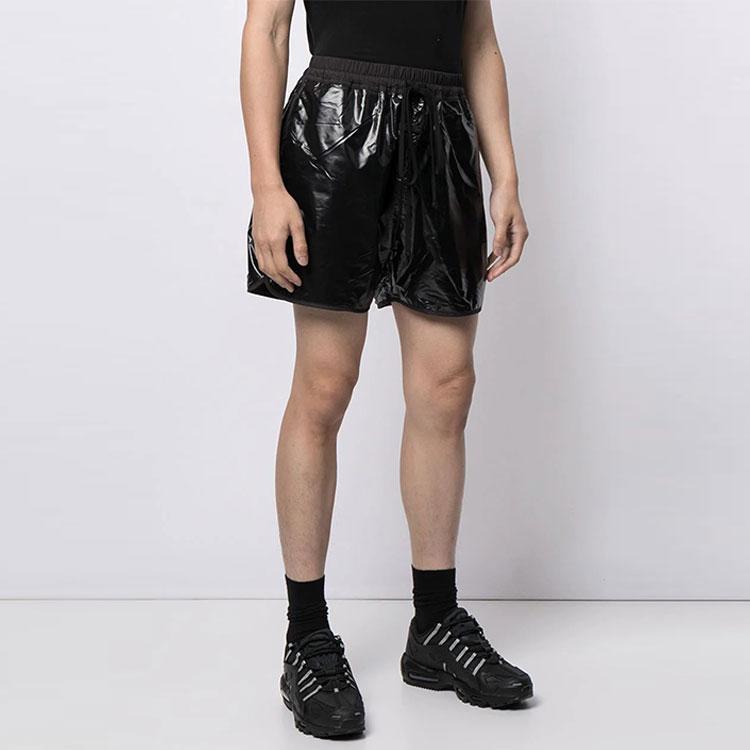 Fear Of God Pleated Faux Leather Shorts Men shorts Black FG40024PNL-001